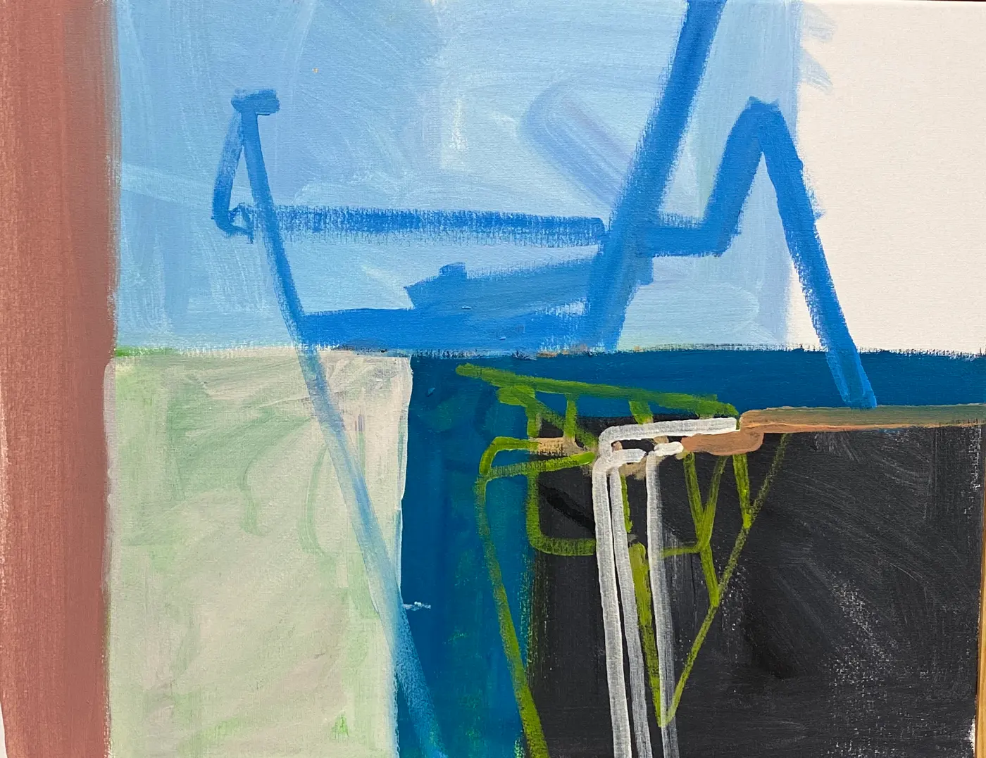 Painting by Michael Beckner