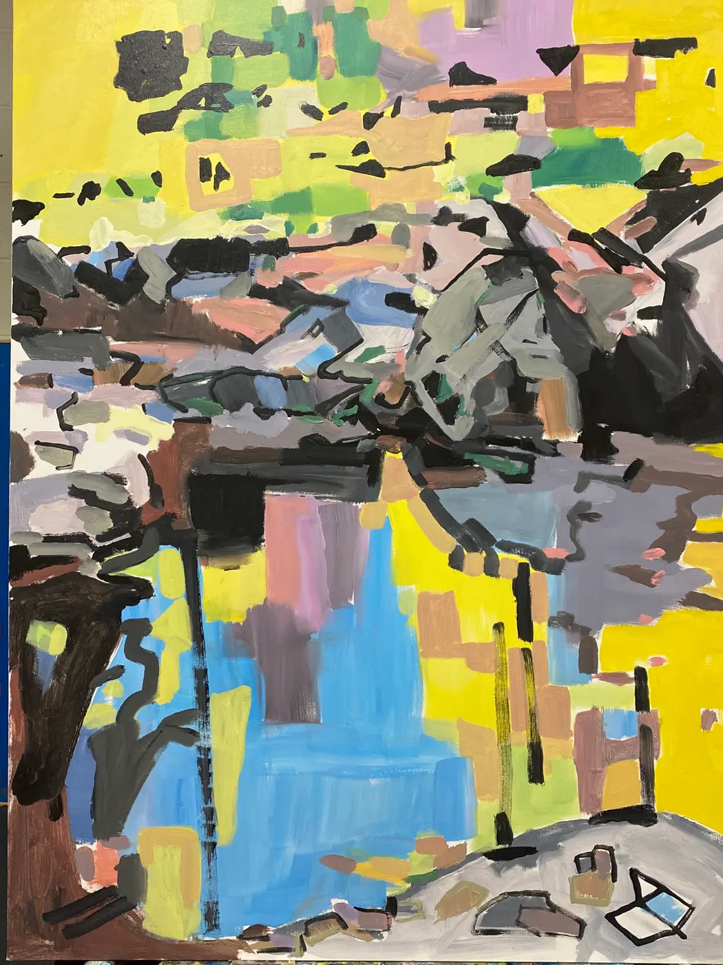 Painting by Michael Beckner