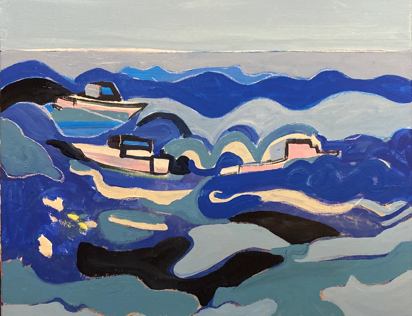 Painting by Michael Beckner