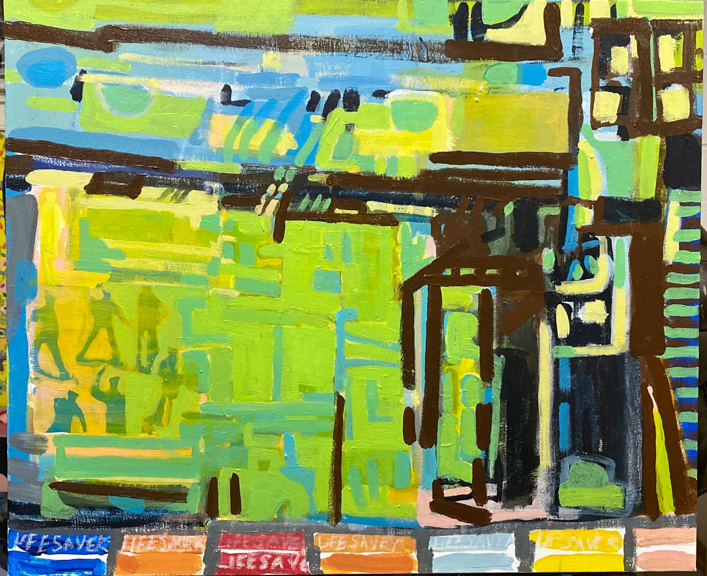 Painting by Michael Beckner