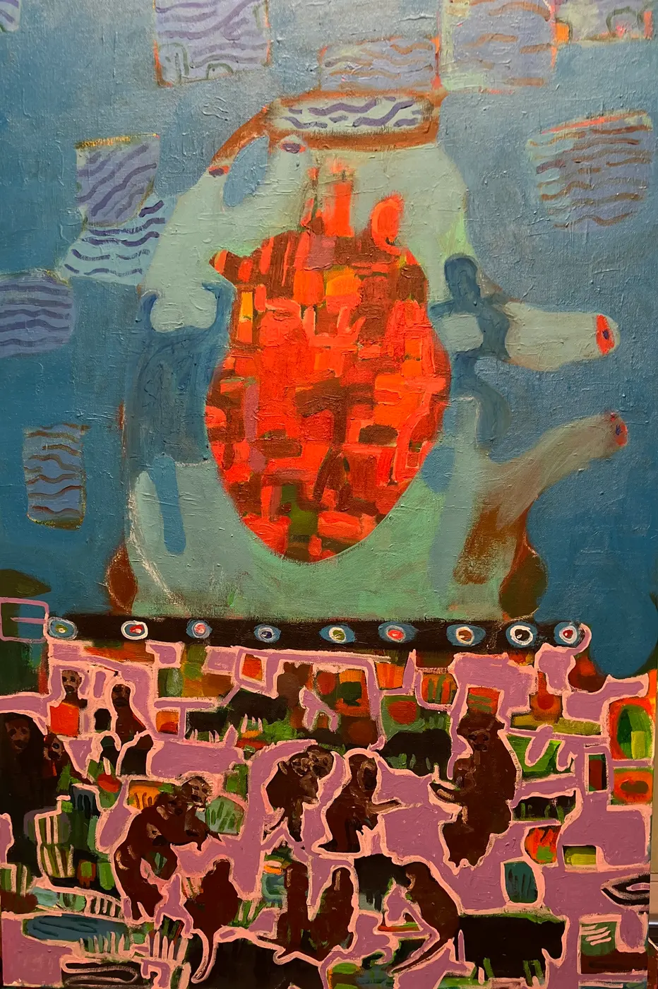 Painting by Michael Beckner