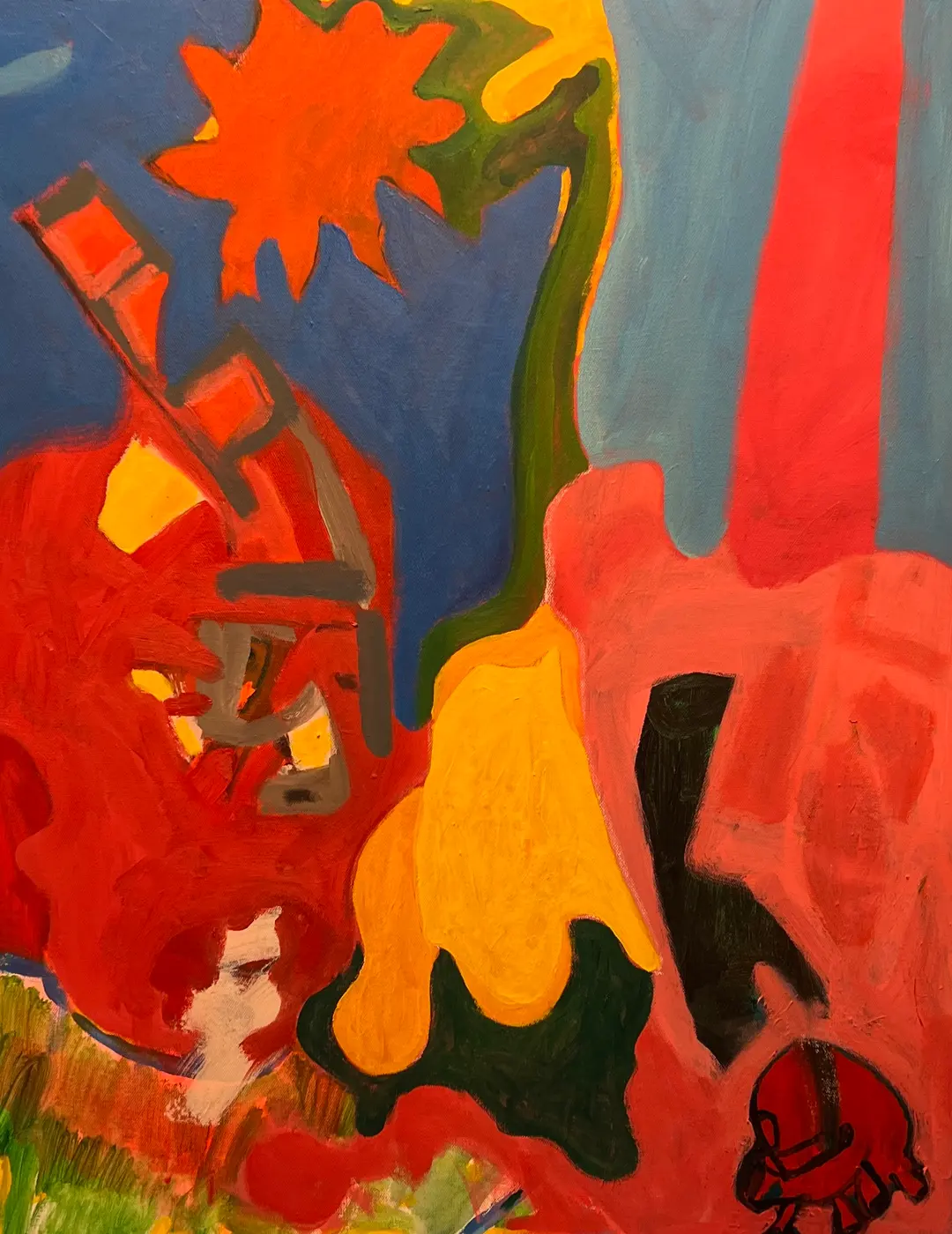 Painting by Michael Beckner