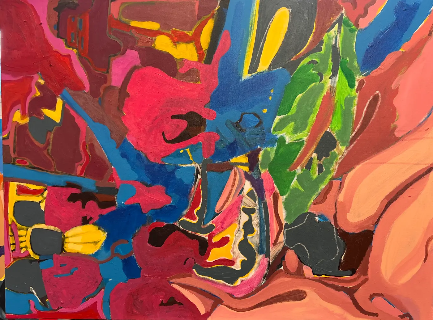 Painting by Michael Beckner